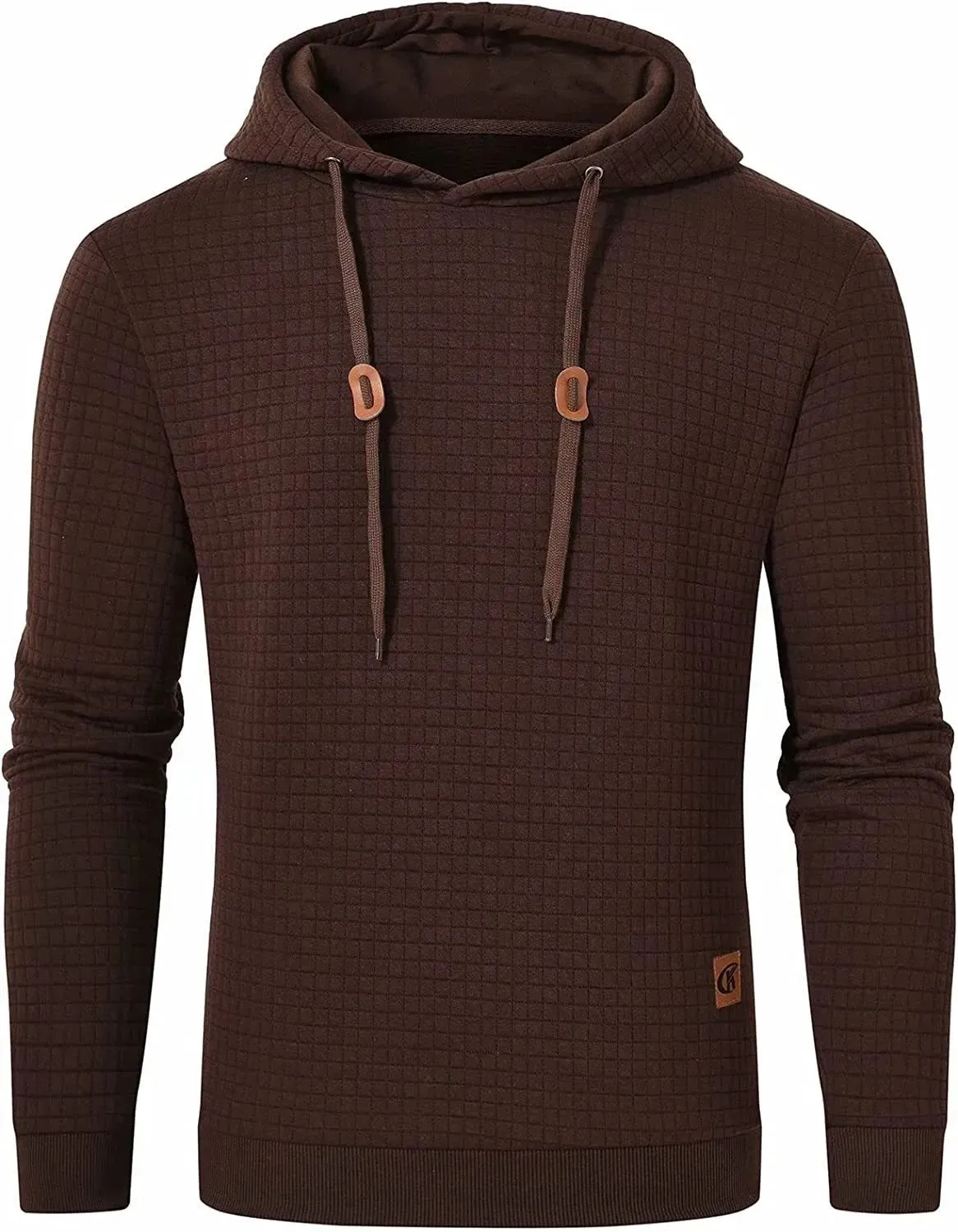 Premium Men’s Fleece Hoodies - Jacquard Pullover Sweatshirts for Men - High-Quality Male Hooded Sweatshirts
