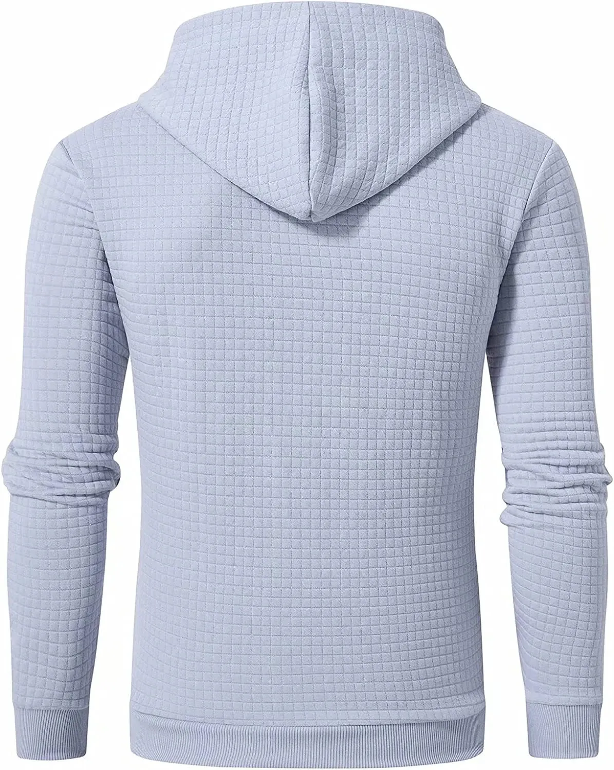 Premium Men’s Fleece Hoodies - Jacquard Pullover Sweatshirts for Men - High-Quality Male Hooded Sweatshirts