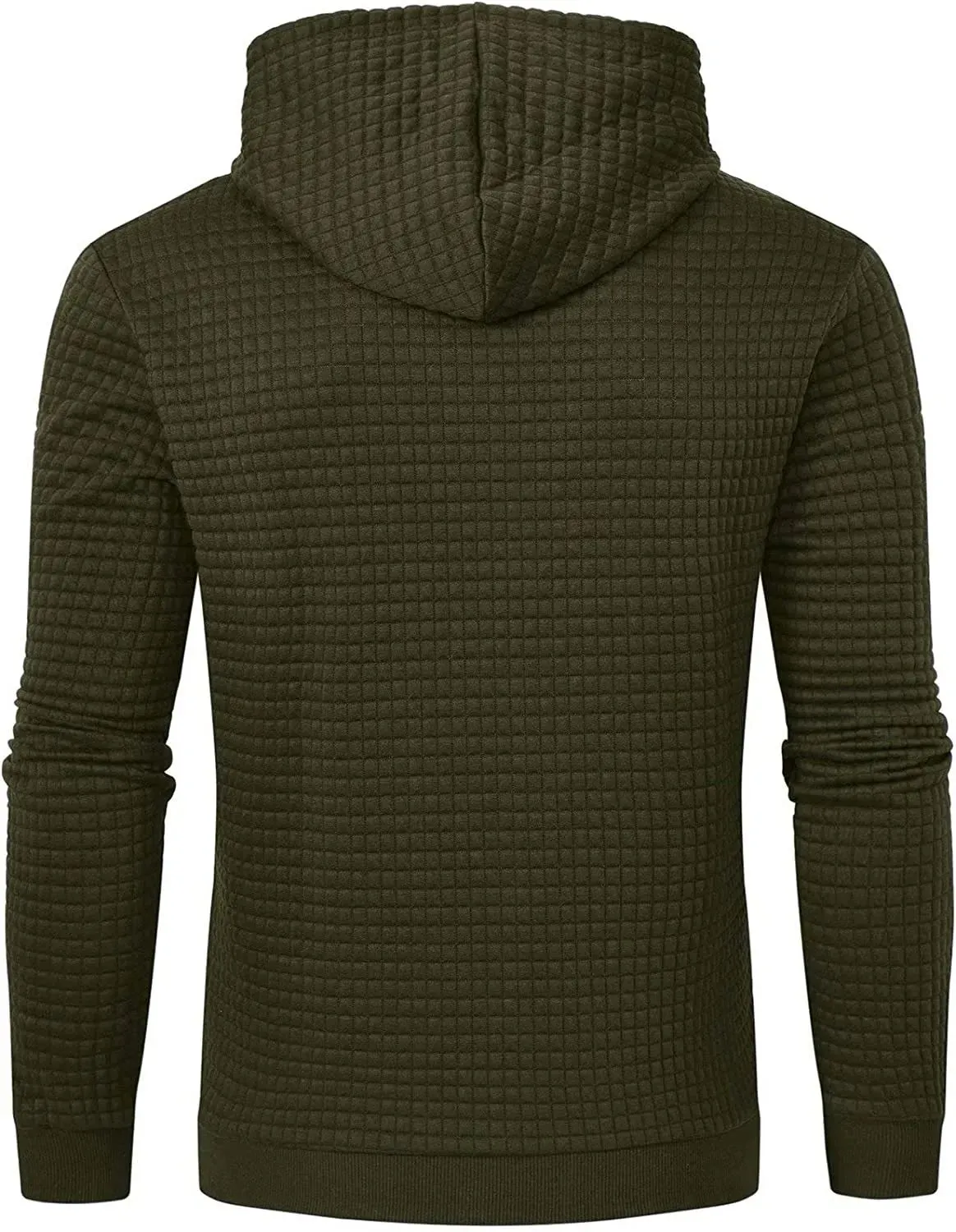Premium Men’s Fleece Hoodies - Jacquard Pullover Sweatshirts for Men - High-Quality Male Hooded Sweatshirts