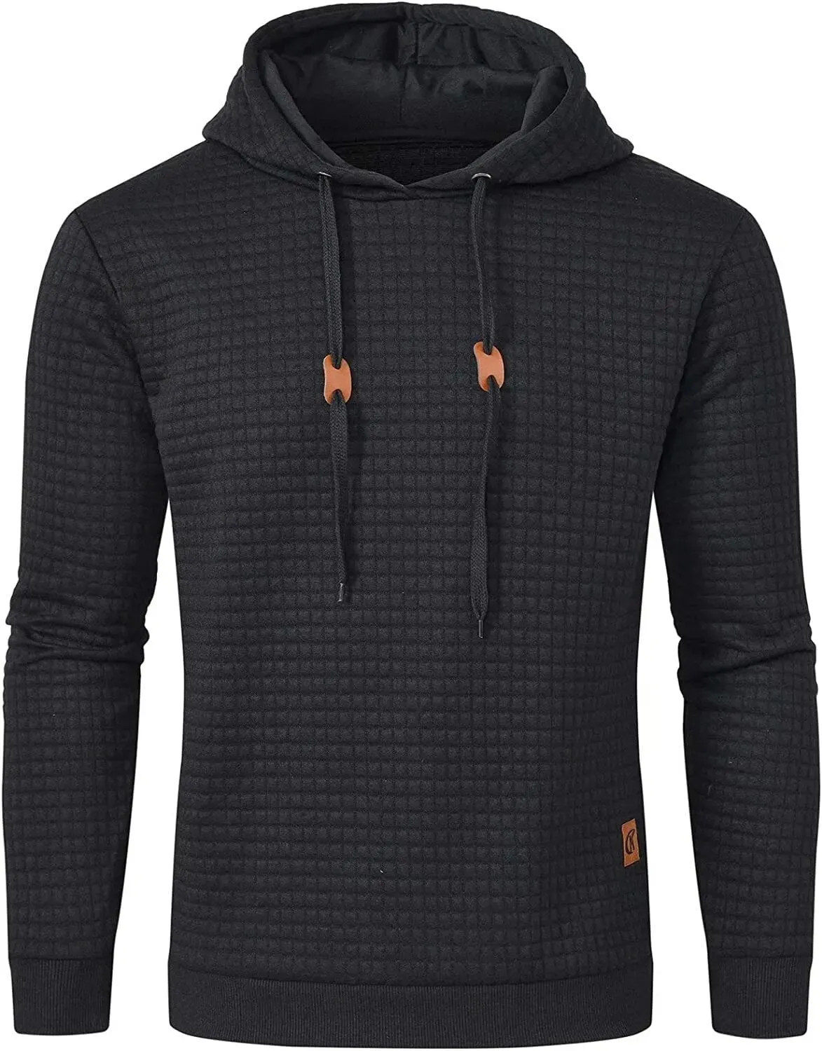 Premium Men’s Fleece Hoodies - Jacquard Pullover Sweatshirts for Men - High-Quality Male Hooded Sweatshirts