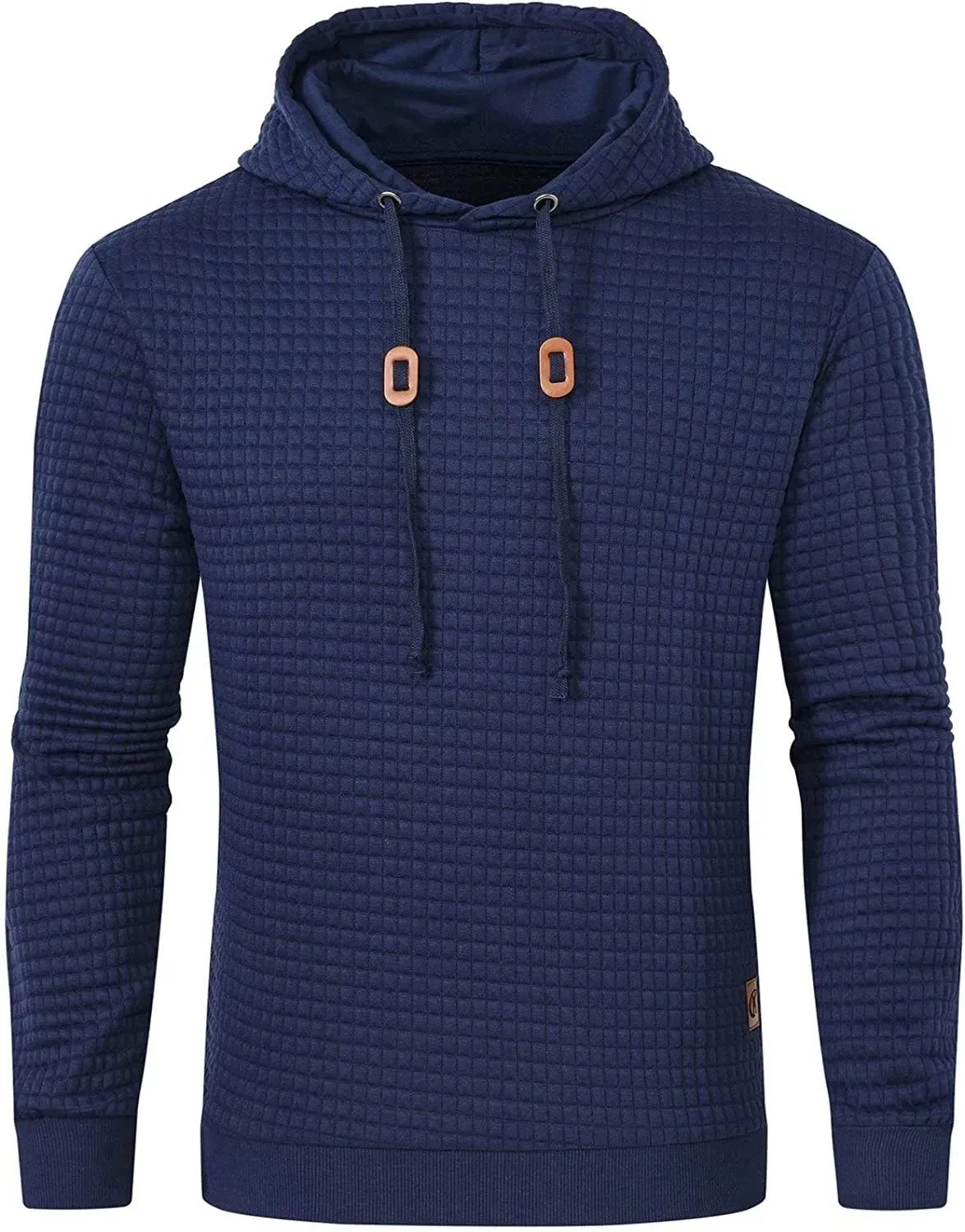 Premium Men’s Fleece Hoodies - Jacquard Pullover Sweatshirts for Men - High-Quality Male Hooded Sweatshirts