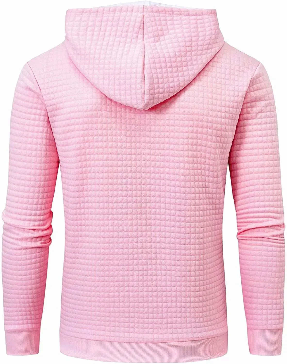 Premium Men’s Fleece Hoodies - Jacquard Pullover Sweatshirts for Men - High-Quality Male Hooded Sweatshirts