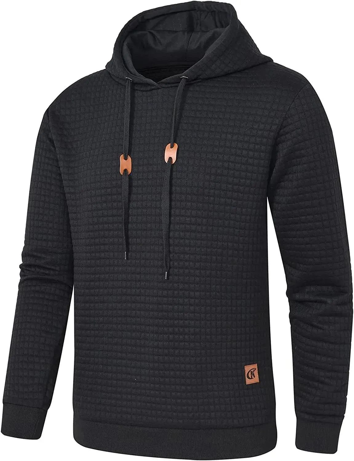 Premium Men’s Fleece Hoodies - Jacquard Pullover Sweatshirts for Men - High-Quality Male Hooded Sweatshirts