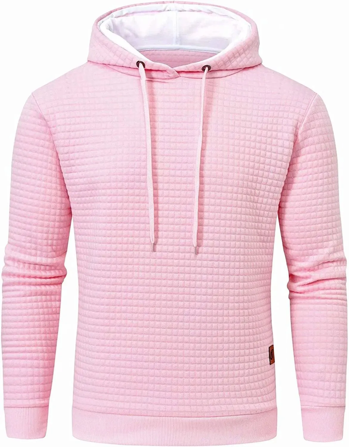 Premium Men’s Fleece Hoodies - Jacquard Pullover Sweatshirts for Men - High-Quality Male Hooded Sweatshirts