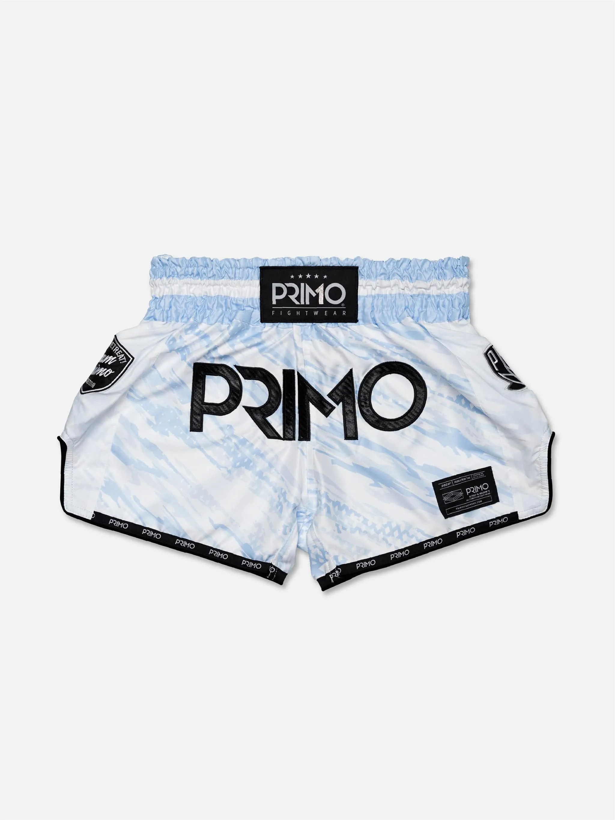 PRIMO MUAY THAI SHORTS - ARCTIC GHOST