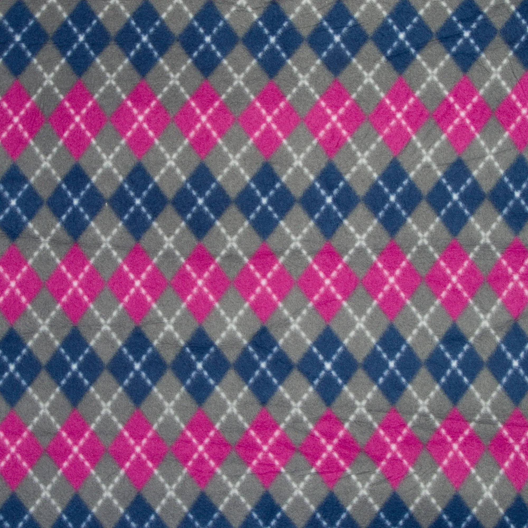 Printed Polar Fleece Pringle Check