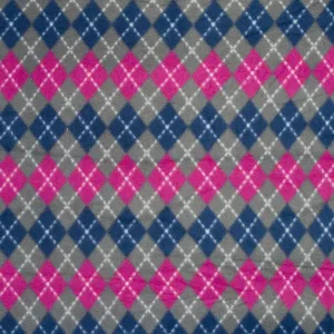 Printed Polar Fleece Pringle Check