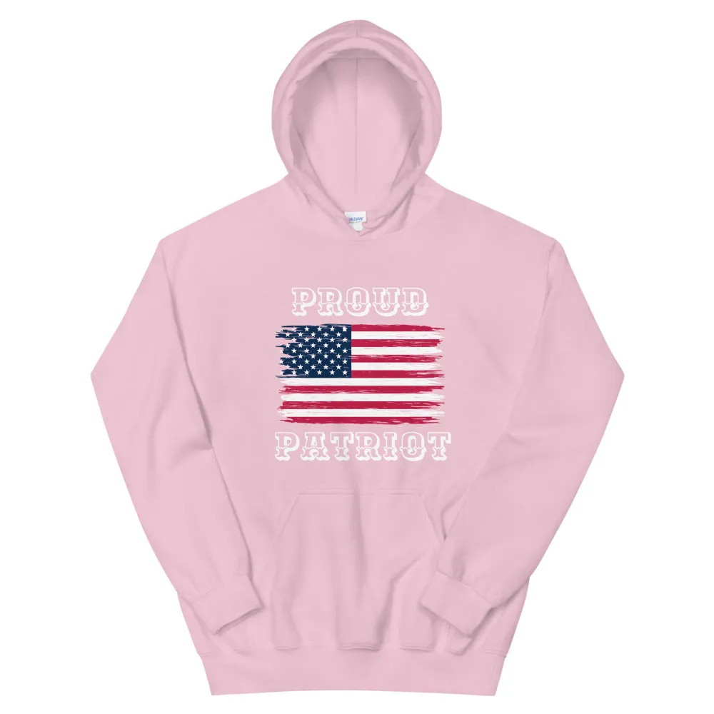 Proud Patriot American Flag Unisex Hoodie