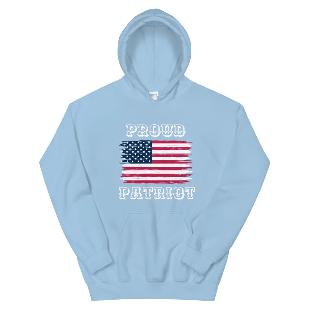 Proud Patriot American Flag Unisex Hoodie