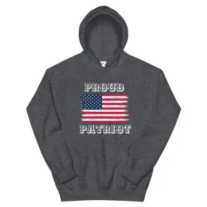 Proud Patriot American Flag Unisex Hoodie