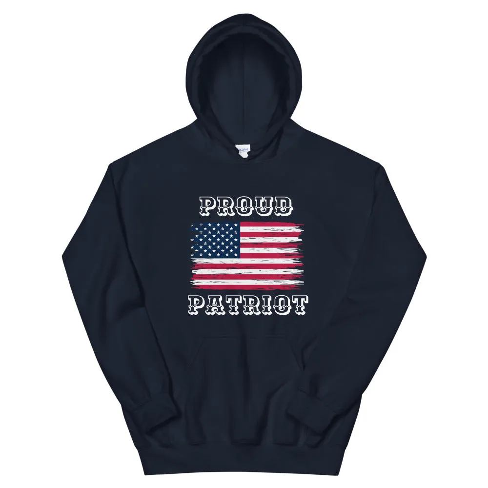 Proud Patriot American Flag Unisex Hoodie