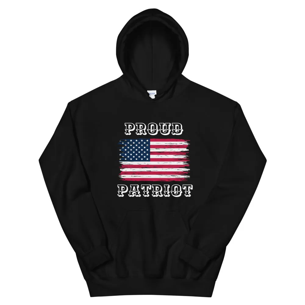 Proud Patriot American Flag Unisex Hoodie