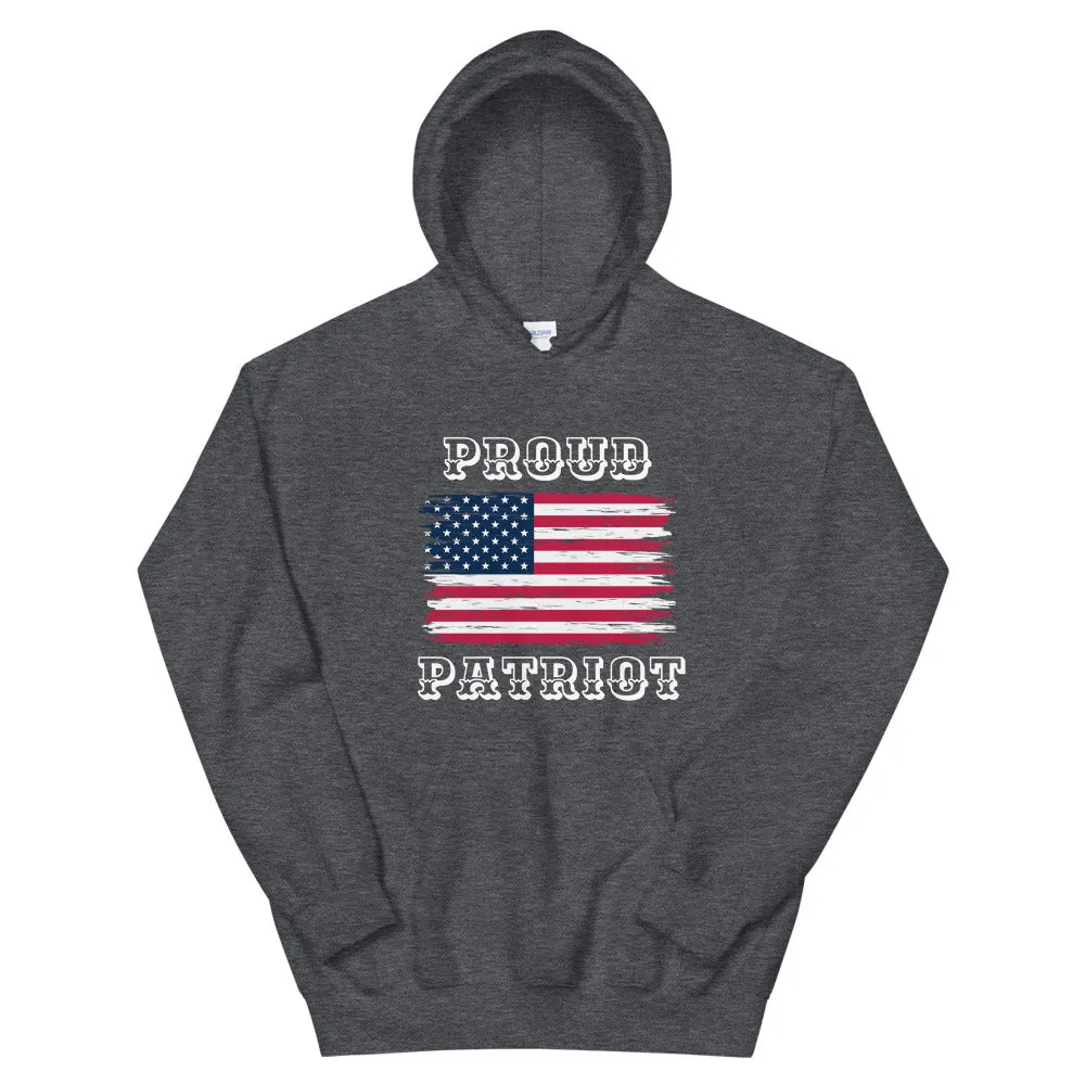 Proud Patriot American Flag Unisex Hoodie