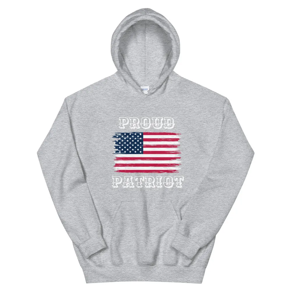 Proud Patriot American Flag Unisex Hoodie