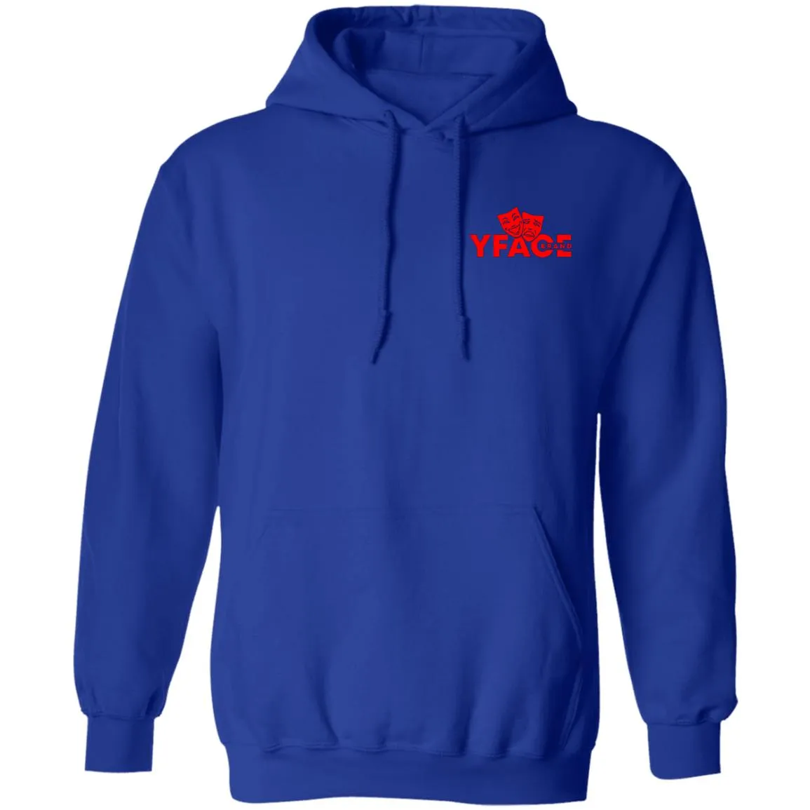 Pullover Hoodie Logo Red Front