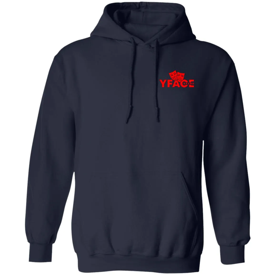 Pullover Hoodie Logo Red Front
