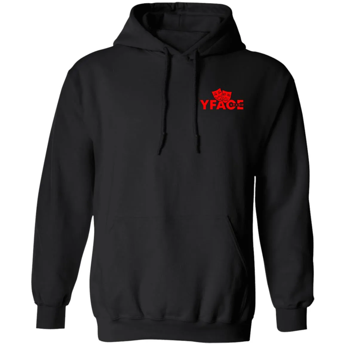 Pullover Hoodie Logo Red Front