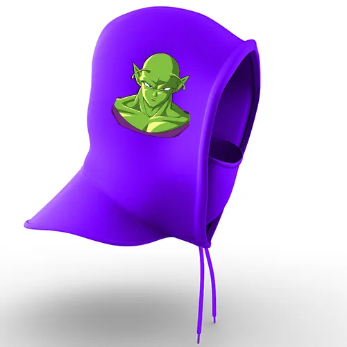 "Anime P"- Drip - Cooling Towels Swag Hoodies - Elite Athletic Mask Hood for Summer Season - Pullover with Face Mask, Adjustable Drawstring - Versatile Sportswear for Summer Performance