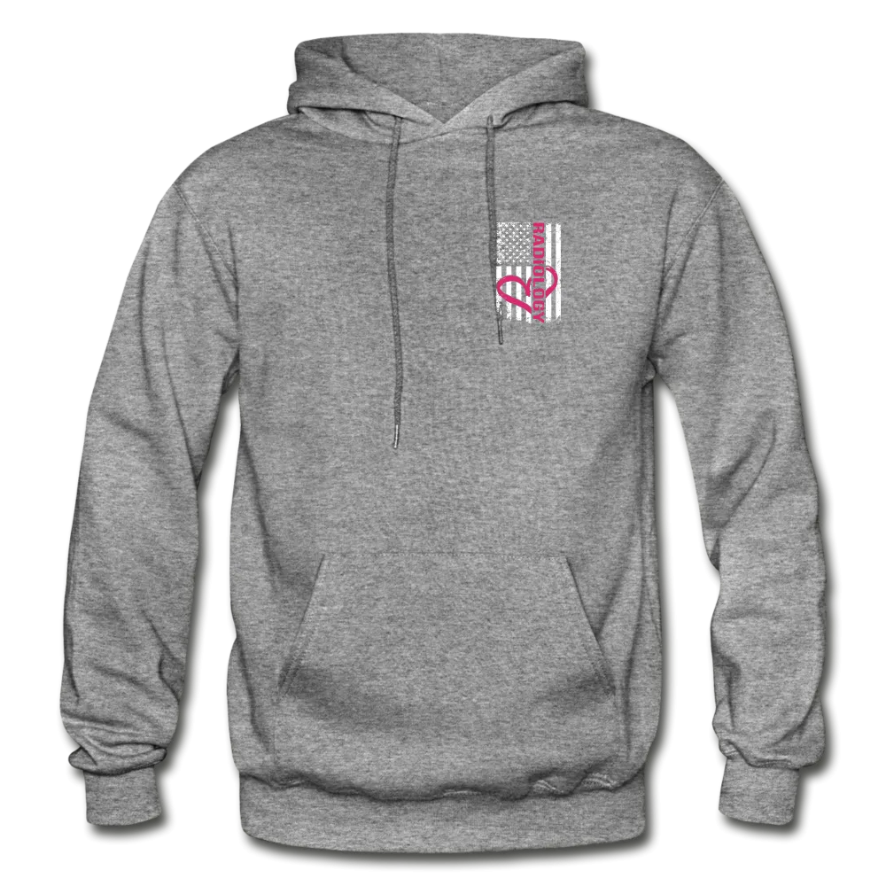 Radiology Flag Gildan Heavy Blend Adult Hoodie