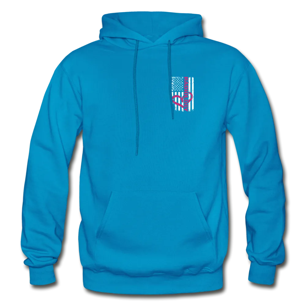 Radiology Flag Gildan Heavy Blend Adult Hoodie
