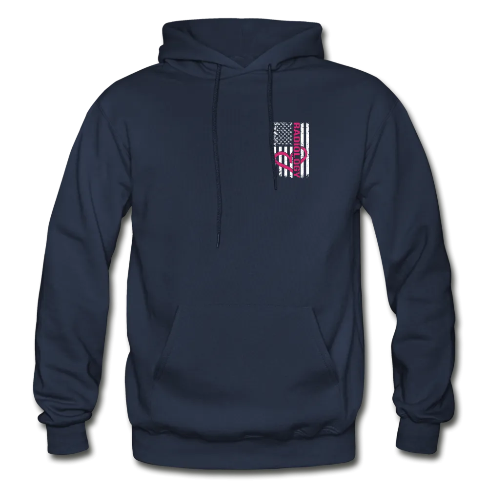 Radiology Flag Gildan Heavy Blend Adult Hoodie