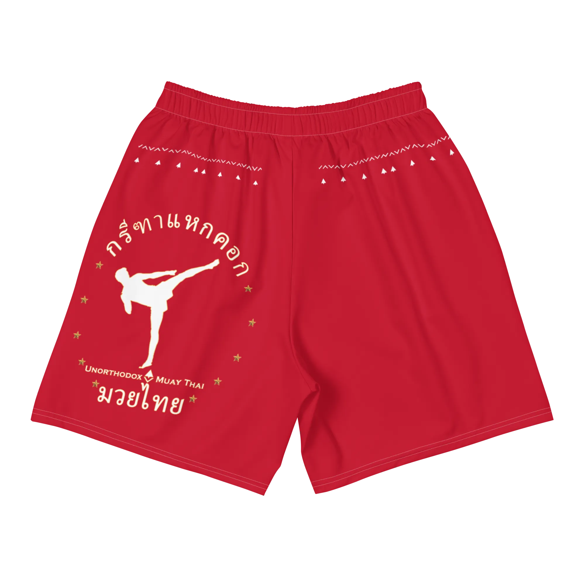 Red Unorthodox Thai Shorts