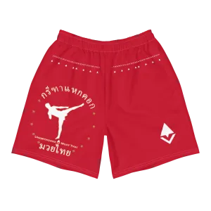 Red Unorthodox Thai Shorts