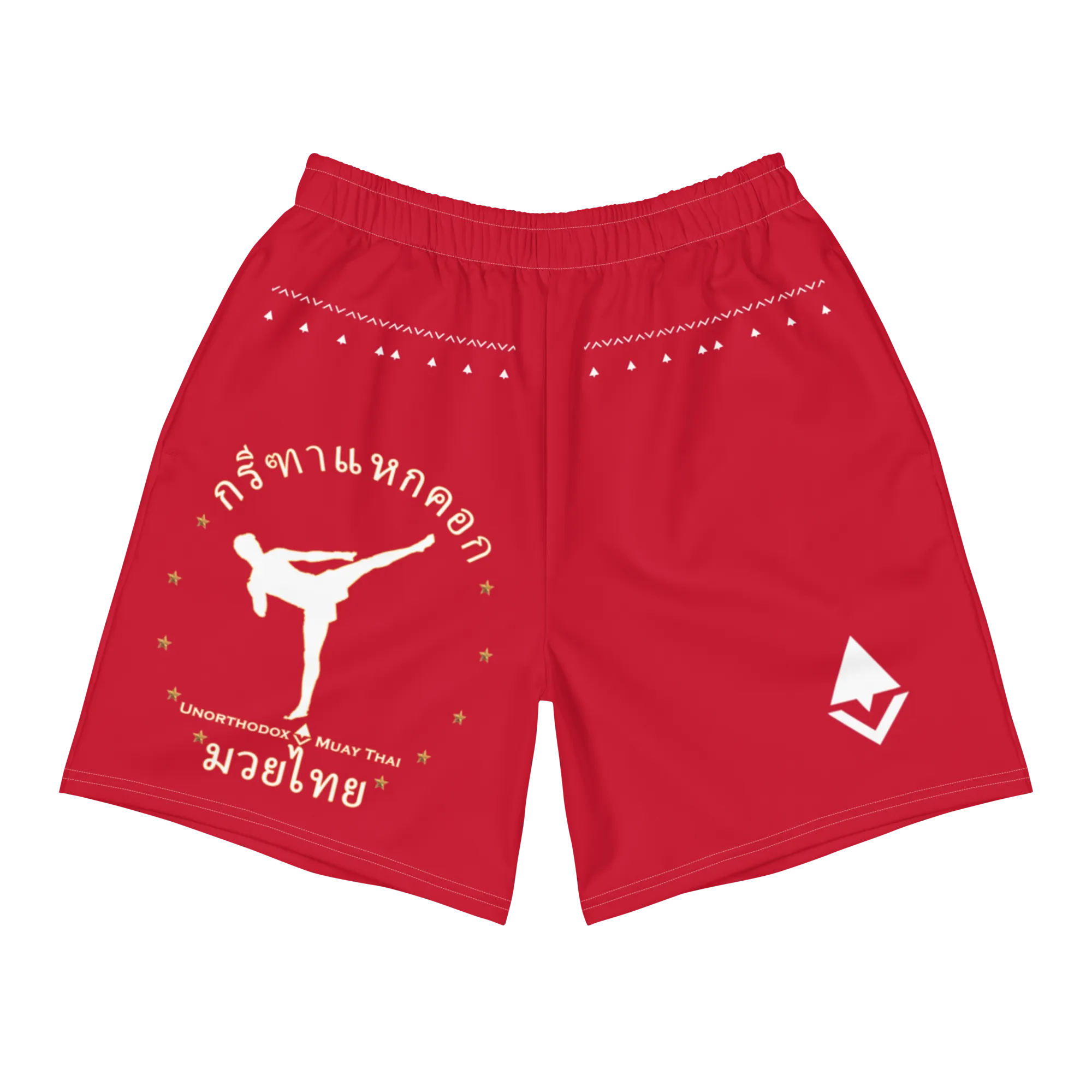 Red Unorthodox Thai Shorts