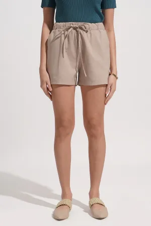 REFORME Recycled Polyester Drawstring Cozy Shorts