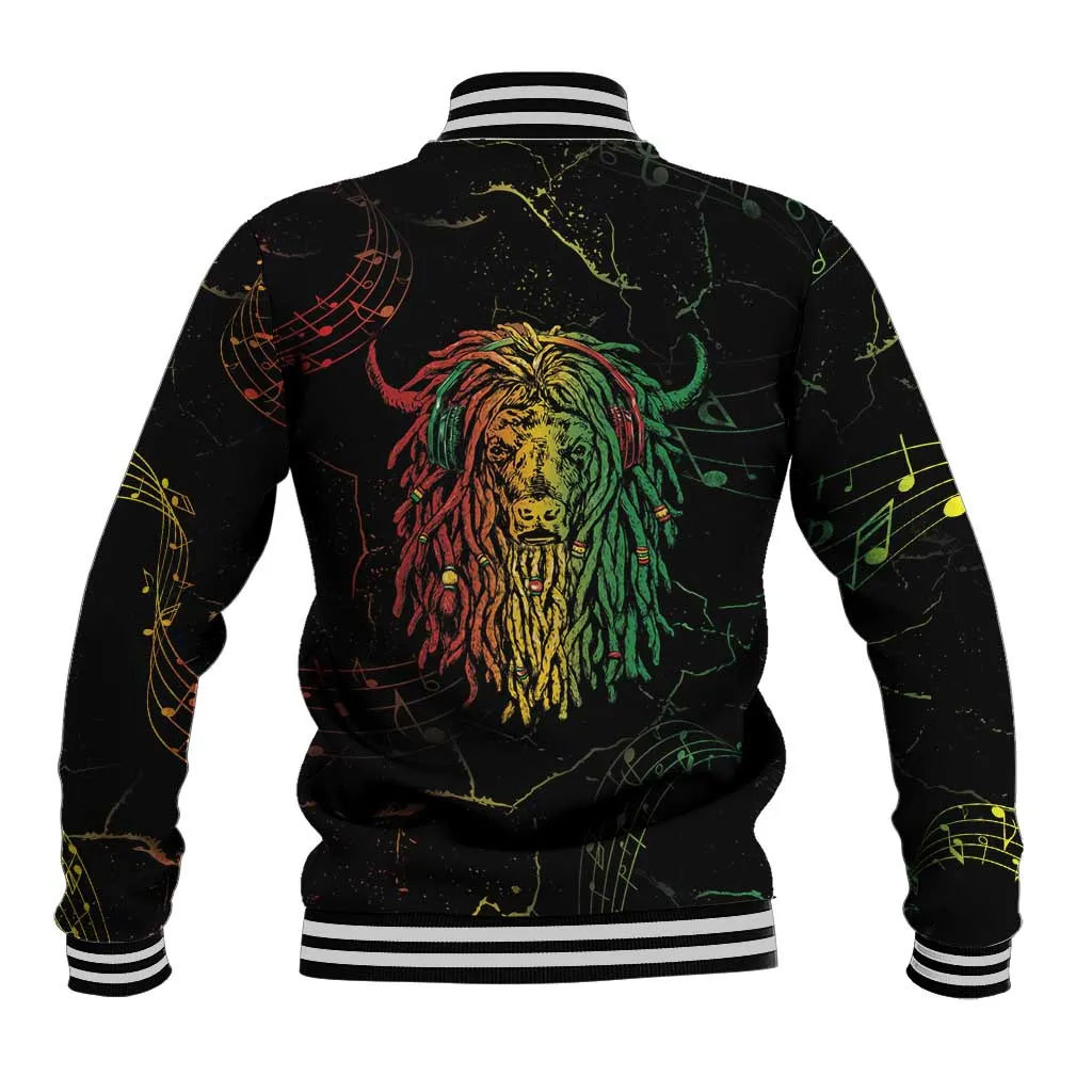 Reggae King Buffalo Soldier Baseball Jacket Honoring The Legend LT05