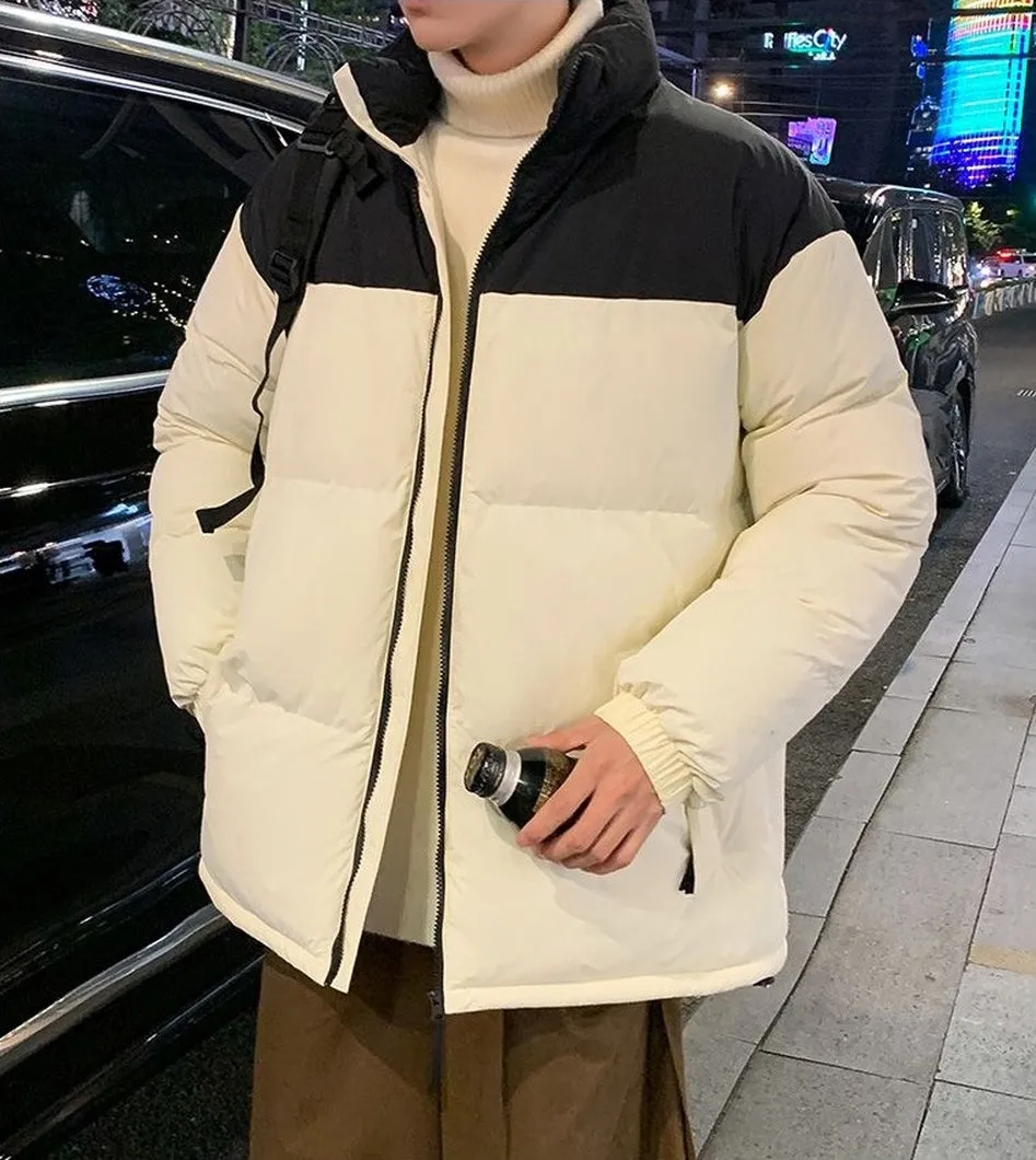 Relaxed-Fit Quilted Men’s Puffer Jacket for Ultimate Warmth