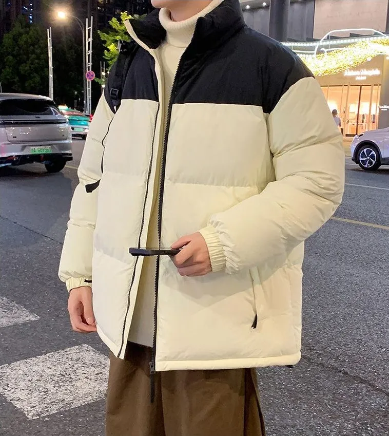 Relaxed-Fit Quilted Men’s Puffer Jacket for Ultimate Warmth