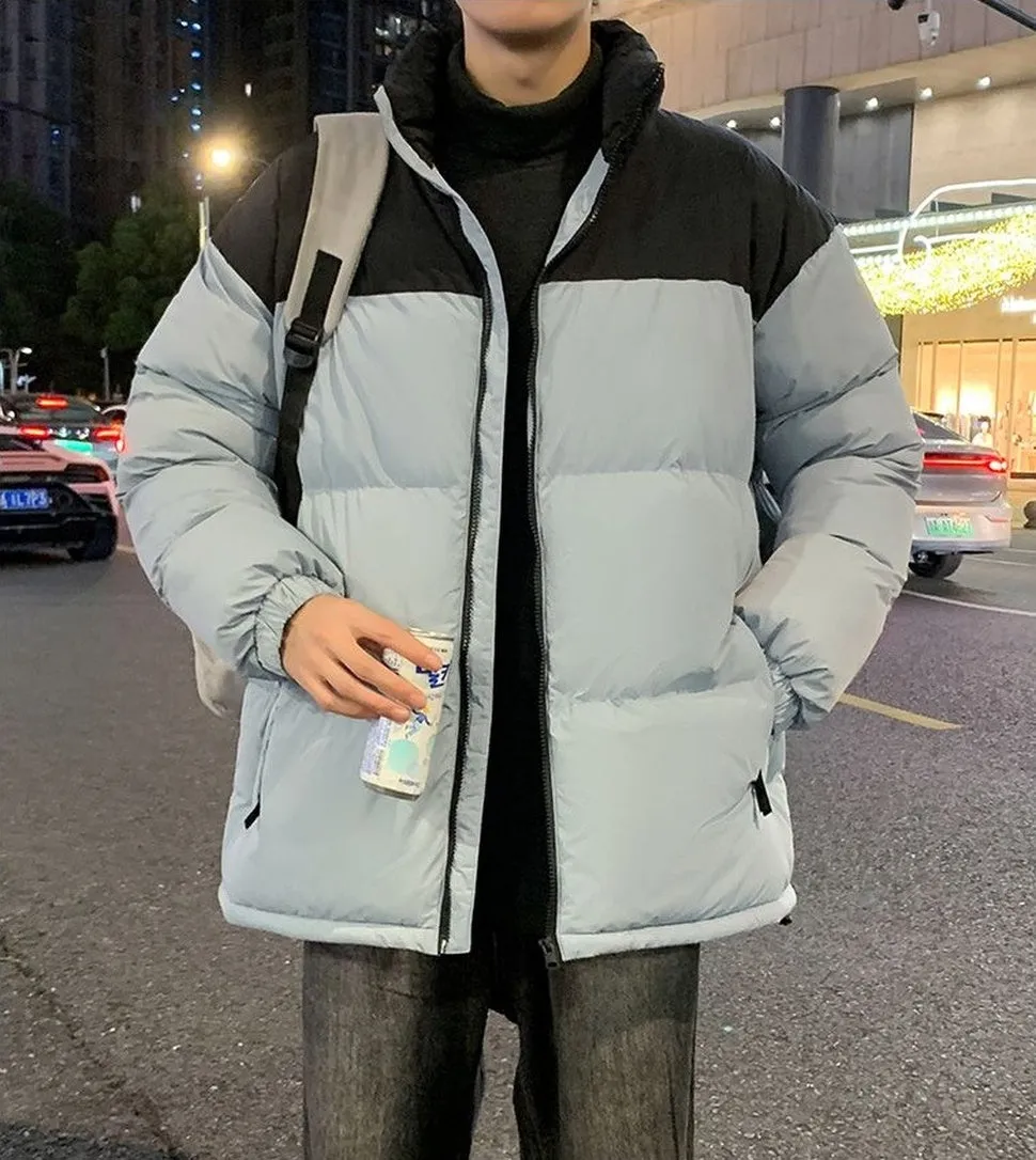 Relaxed-Fit Quilted Men’s Puffer Jacket for Ultimate Warmth