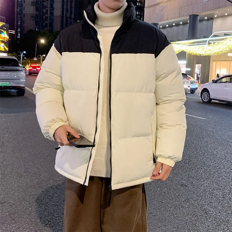 Relaxed-Fit Quilted Men’s Puffer Jacket for Ultimate Warmth