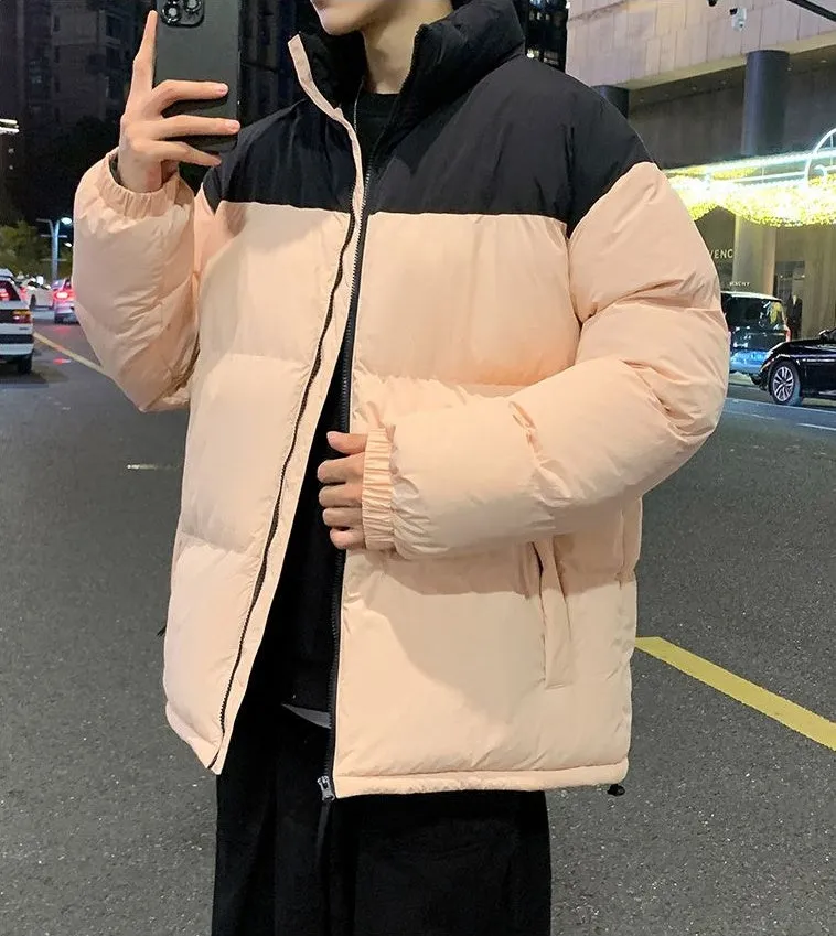 Relaxed-Fit Quilted Men’s Puffer Jacket for Ultimate Warmth