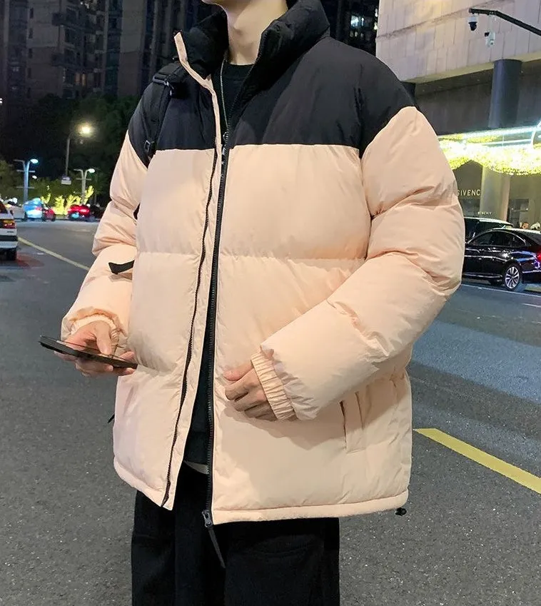 Relaxed-Fit Quilted Men’s Puffer Jacket for Ultimate Warmth