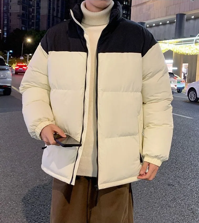 Relaxed-Fit Quilted Men’s Puffer Jacket for Ultimate Warmth
