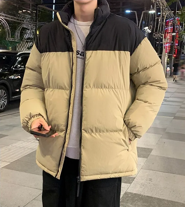 Relaxed-Fit Quilted Men’s Puffer Jacket for Ultimate Warmth