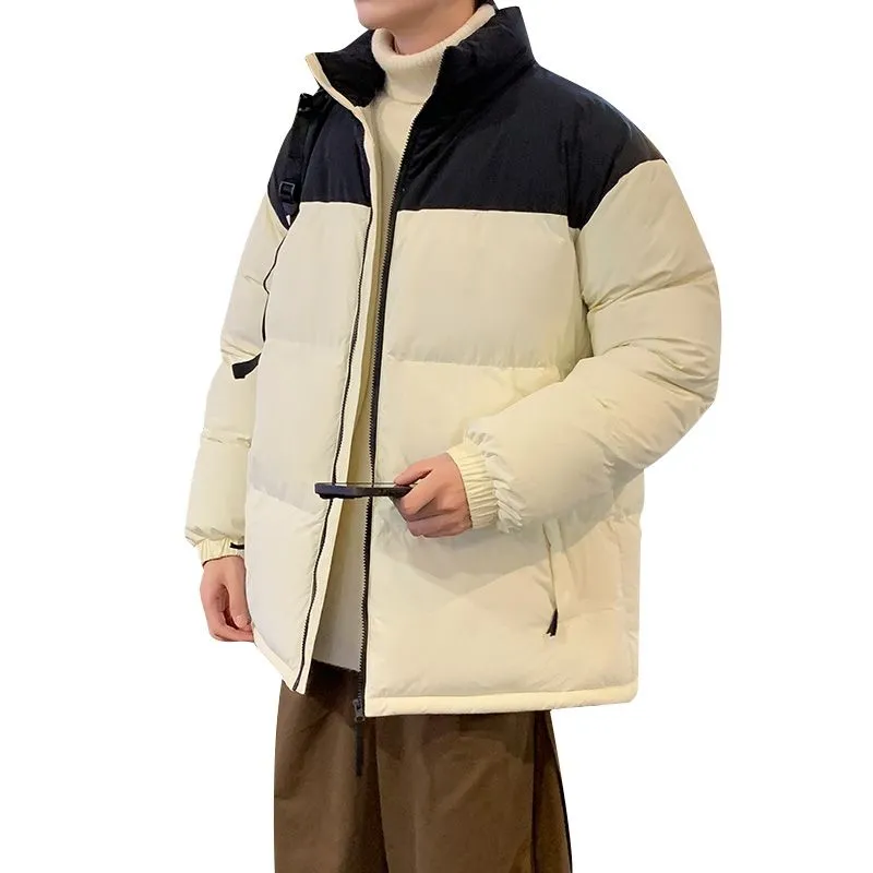 Relaxed-Fit Quilted Men’s Puffer Jacket for Ultimate Warmth