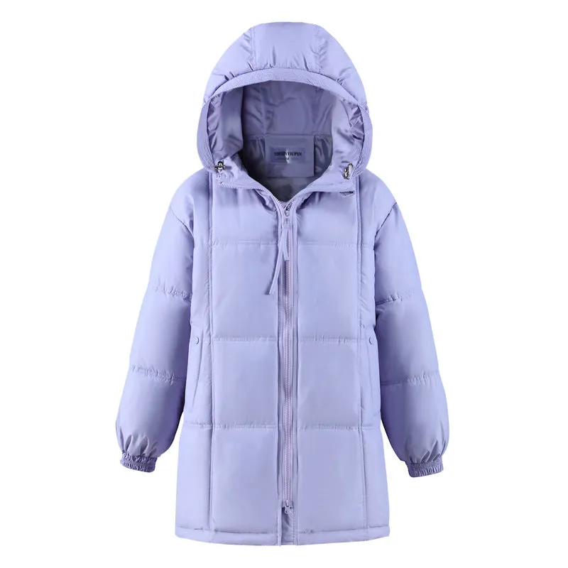 Relaxed-fit Windproof Puffer Jacket featuring a Zip Up design