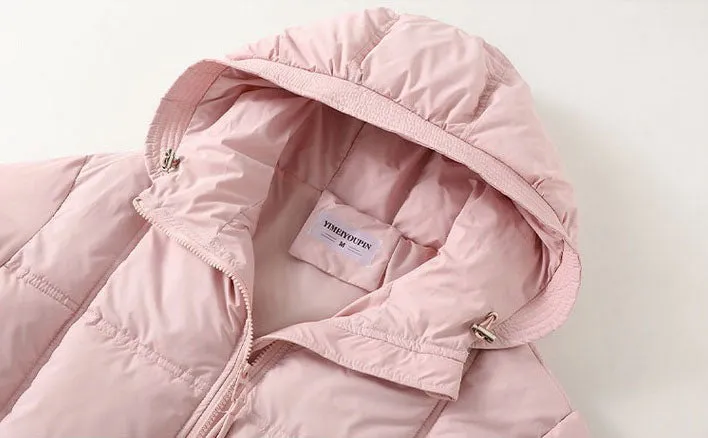 Relaxed-fit Windproof Puffer Jacket featuring a Zip Up design