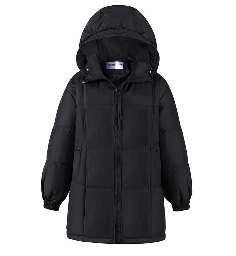 Relaxed-fit Windproof Puffer Jacket featuring a Zip Up design