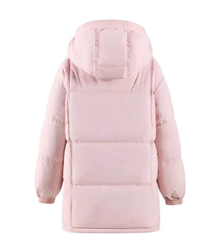 Relaxed-fit Windproof Puffer Jacket featuring a Zip Up design