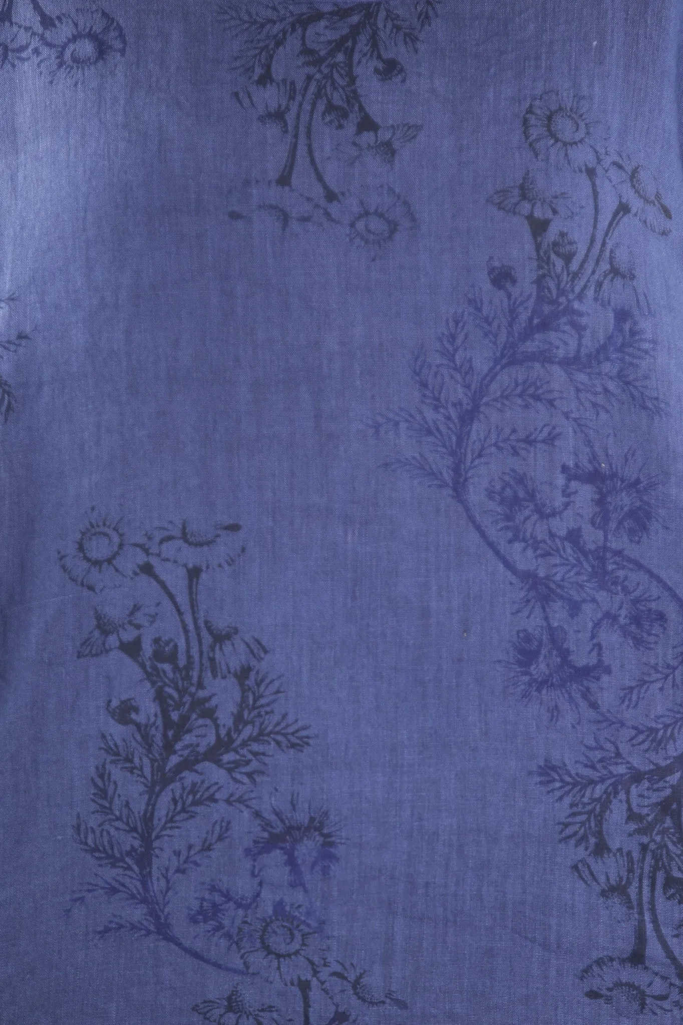 Relaxed Linen Top- Deep Blue Sea 2183-P