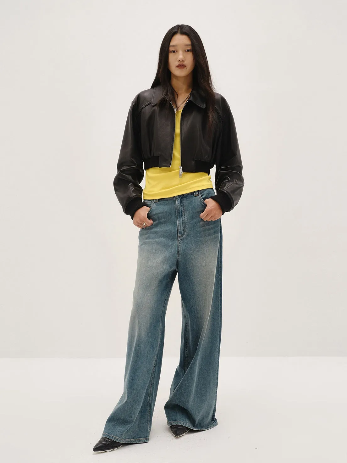 Retro Sheepskin Jacket
