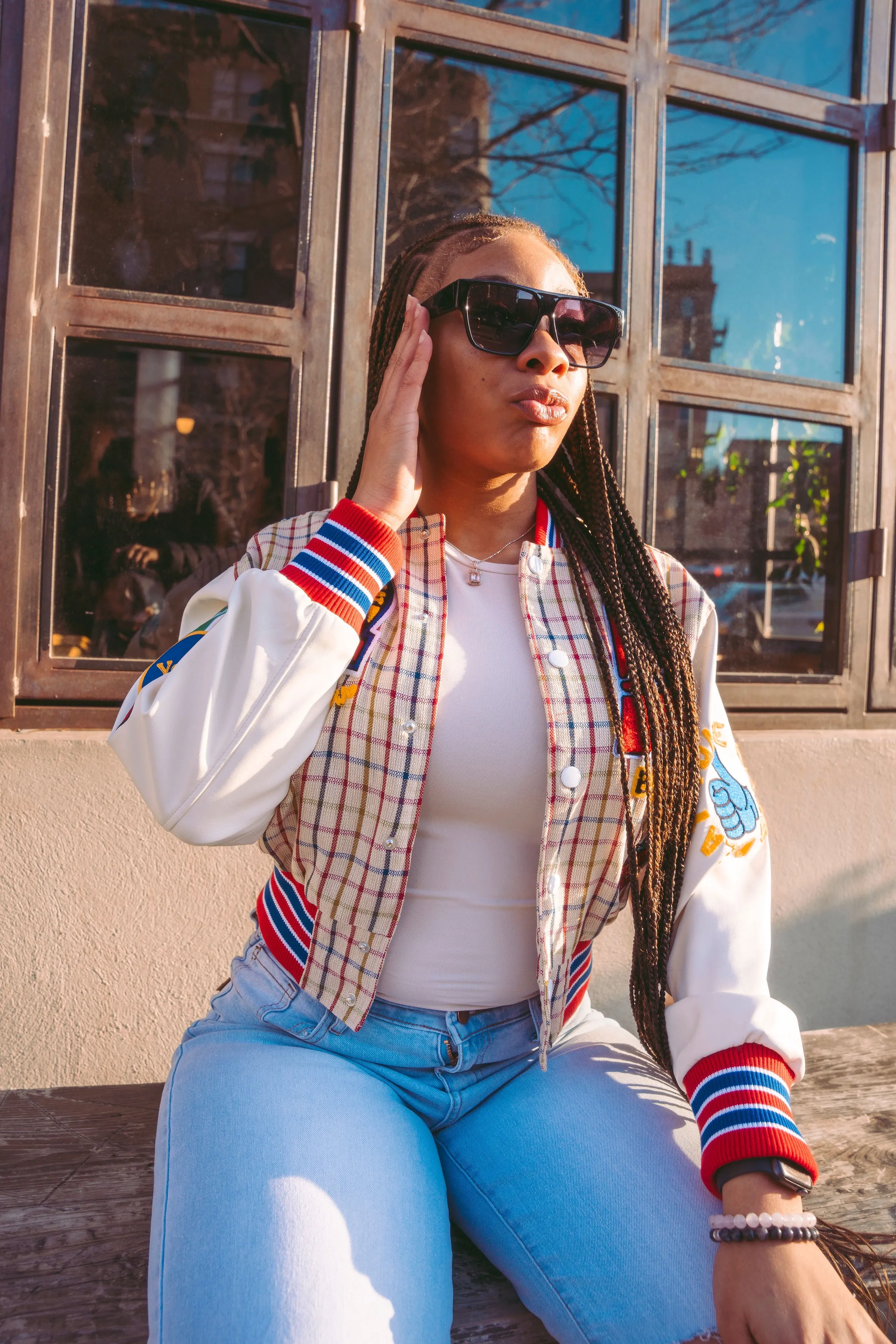 RHYTHM VARSITY JACKET