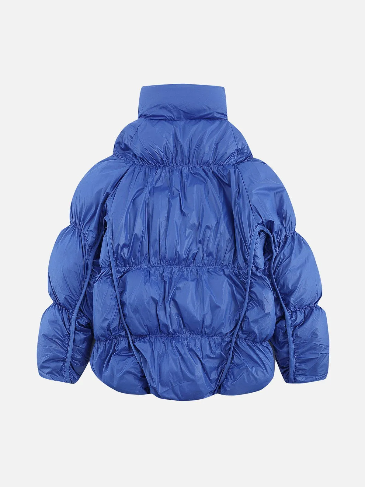 Rimiro - Irregular Split Pleats Winter Coat