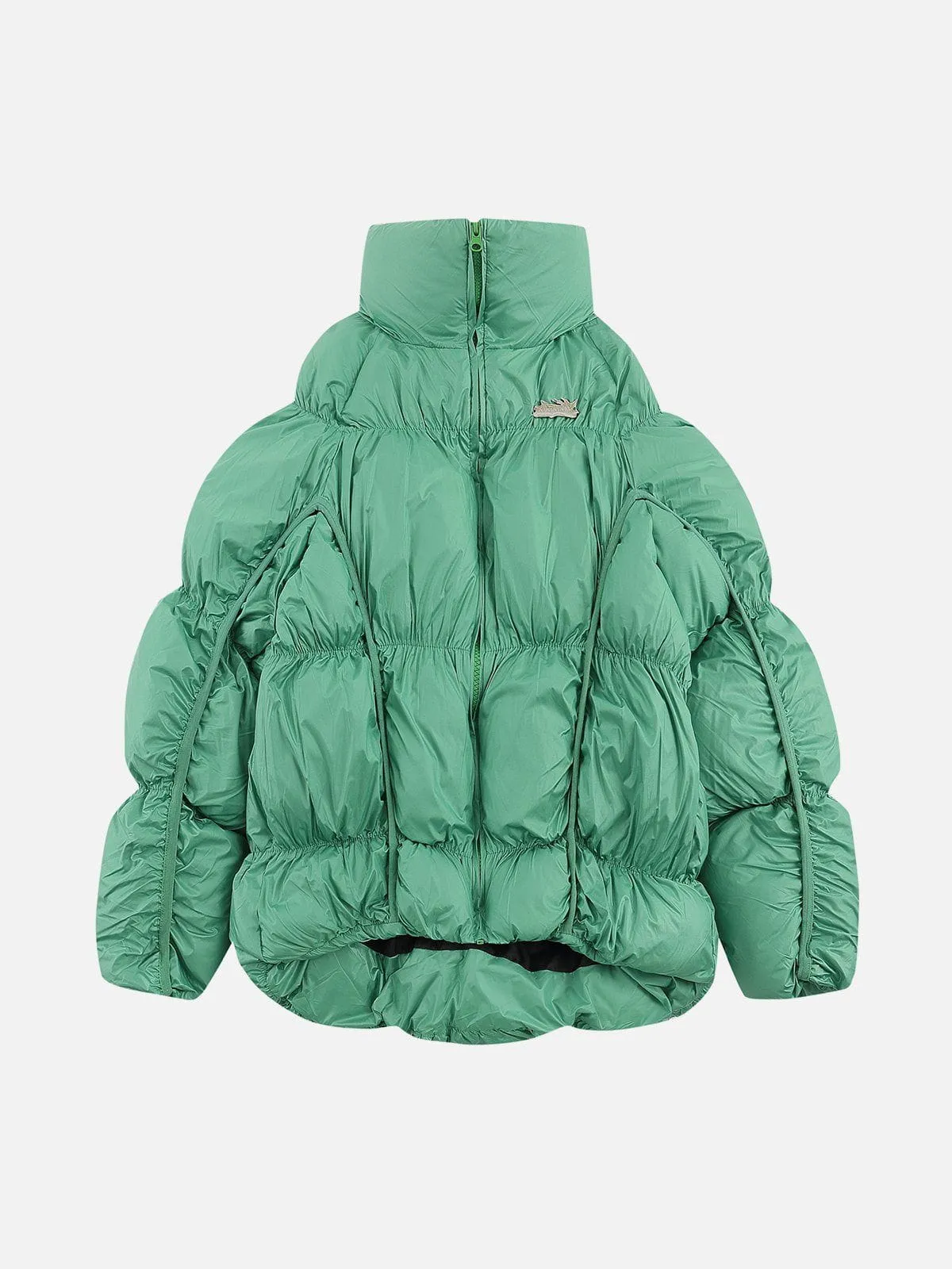 Rimiro - Irregular Split Pleats Winter Coat