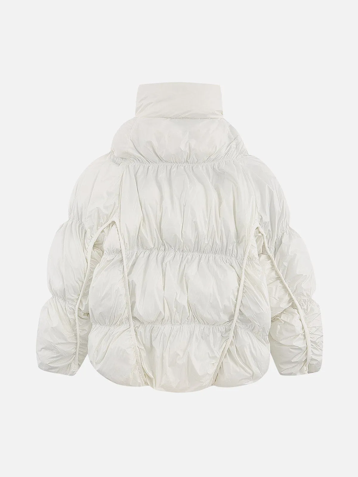 Rimiro - Irregular Split Pleats Winter Coat