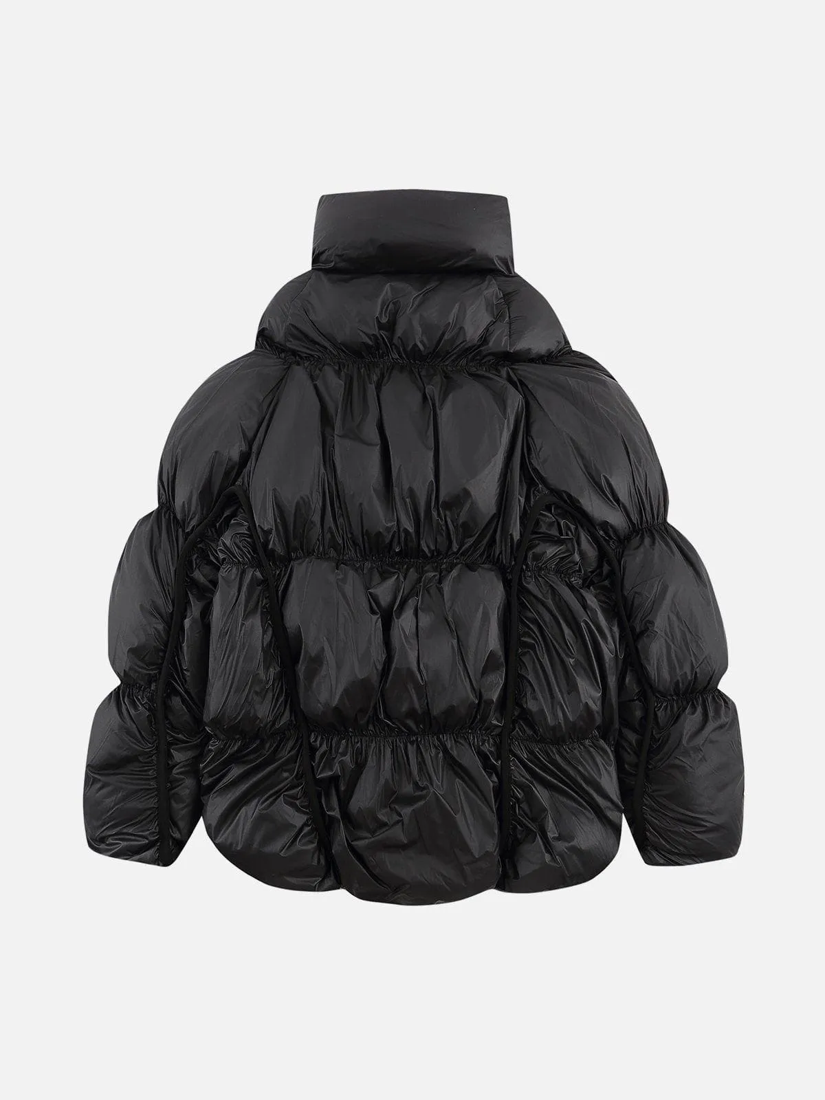 Rimiro - Irregular Split Pleats Winter Coat